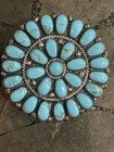 JW Signed $500 New🔥🔥🔥 Sterling Silver Turquoise Zumi Earrings DEAL — photo 2