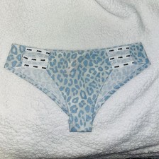 Victoria's Secret Pink Vintage Y2K Cheeky Leopard Print Panties Size Large NWT
