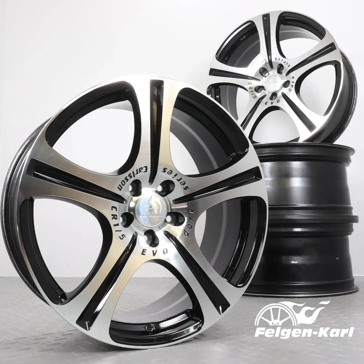 Jante Alu 17 Pouces CARLSSON 1/6 REVO Pour SMART Fortwo 451 - Occasion En Bon état