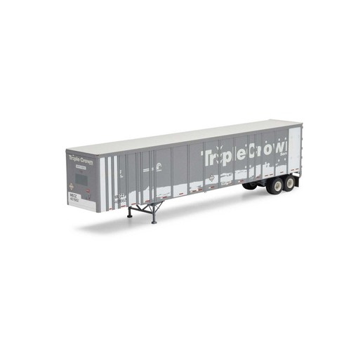 Remolque Athearn 72822 HO MECZ 53' placa Wabash #461662 | Condition: New