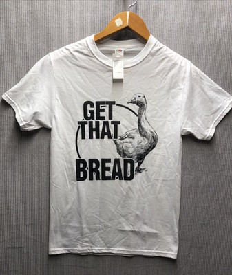 Fruit Of The Loom Tee Shirt Size Small Get The Bread Duck Graphic