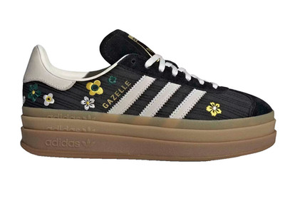 SIZE 6.5 - NEW Liberty London x adidas Wmns Gazelle Bold 'Black Floral' IH1922