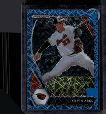 2021 Prizm Draft Picks Kevin Abel Carolina Blue Velocity Prizm