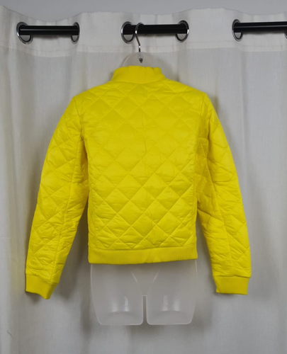 La Redoute Zip Up Quilted Jacket Yellow Size 6 Uk CR057 HH 17 - Picture 3 of 7