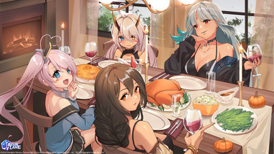 Azur Lane Massachusetts Portland South Dakota Anime Playmat Desk Mat 24x14in