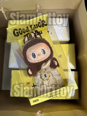 Pop Mart Labubu Good Luck To You Vinyl Plush Doll Thailand