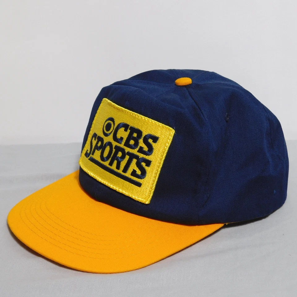Vintage Original 1980s CBS SPORTS Patch K-Products Snapback Baseball Hat Cap - Image 4 of 4