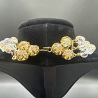 Vintage Aurora Crystal Beaded Necklace (Heavy) Multi Strand — photo 4
