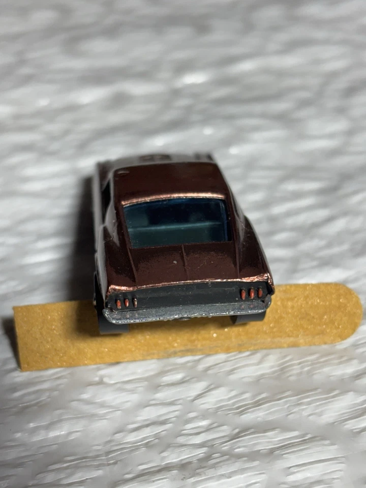 Hot Wheels Redline 67 Custom Mustang HK Rare Copper In NM Condition, Brn/Int - Image 4 of 4