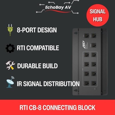 RTI CB-8 Control System Connecting Block