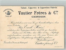 14007992 - Annuncio visita rappresentante Grandson Vautier Freres & Cie Grandson