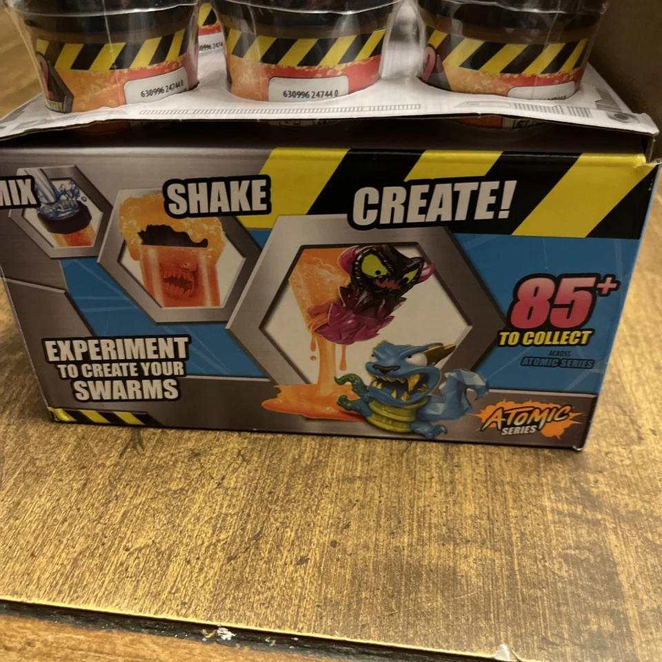 Enorme Lote de Enxames MR BEAST LAB Série ATOMIC de 21 Original 2 Pacotes Enxames de Laboratório A+ - Imagem 4 de 4