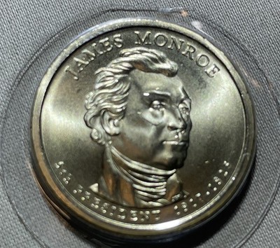 Blazing BU 2008 P - James Monroe $1 One Dollar Coin - 5th President