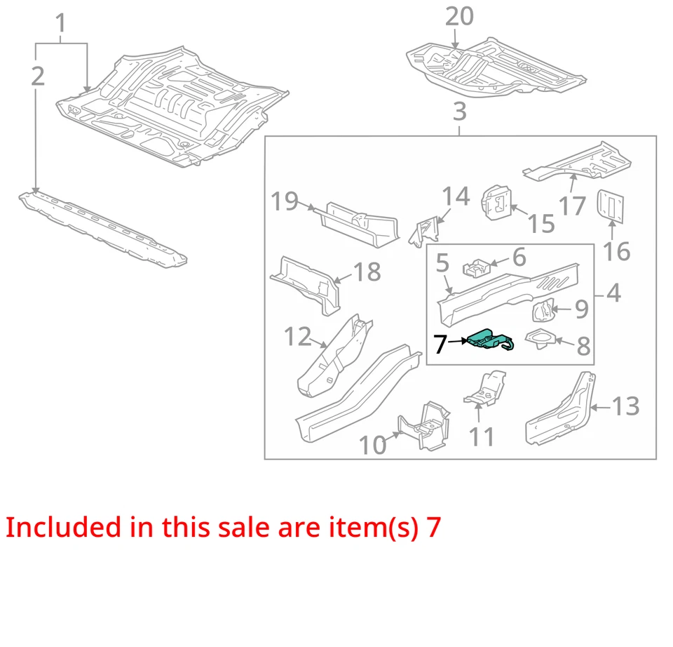 SE ADAPTA A 2002-2007 SATURN VUE SOPORTE ASM RR SUSP 22669817 - NUEVO OEM 22669817 Foto 2 de 3