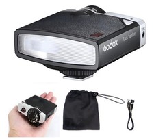 GODOX Lux Junior Speedlite Retro Camera Flash for Canon Nikon Sony Fuji Camera