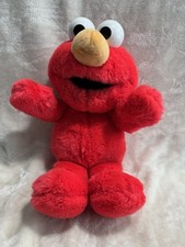 Sesame Street 1992 Elmo Vintage Jim Henson Plush Red Child Dimension