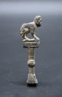 Rare Norman bronze key terminal C. 11th century AD