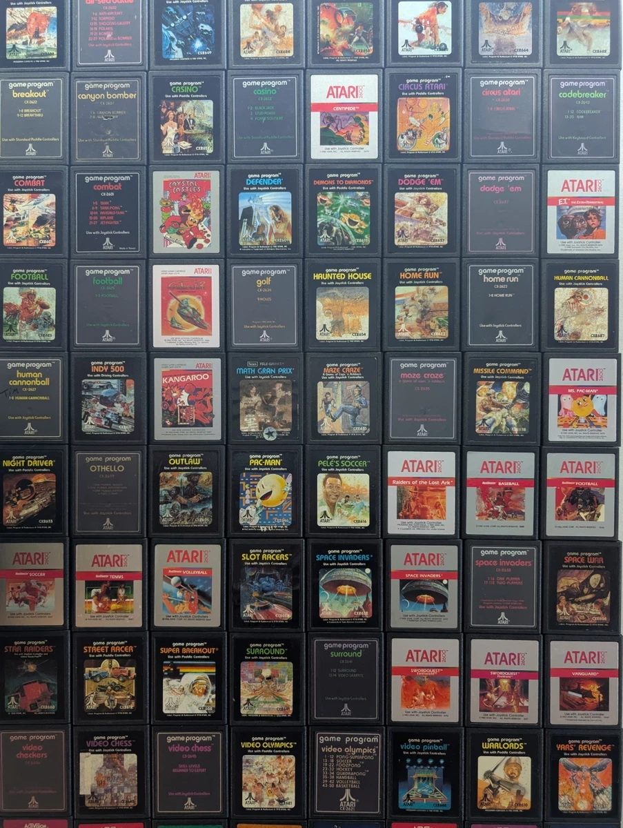 Jeu Atari 2600 Basketball Complet En Boîte PAL - Notice Incluse Bon état