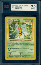 Beedrill [Shadowless] #17 Prices | Pokemon Base Set | Pokemon Cards