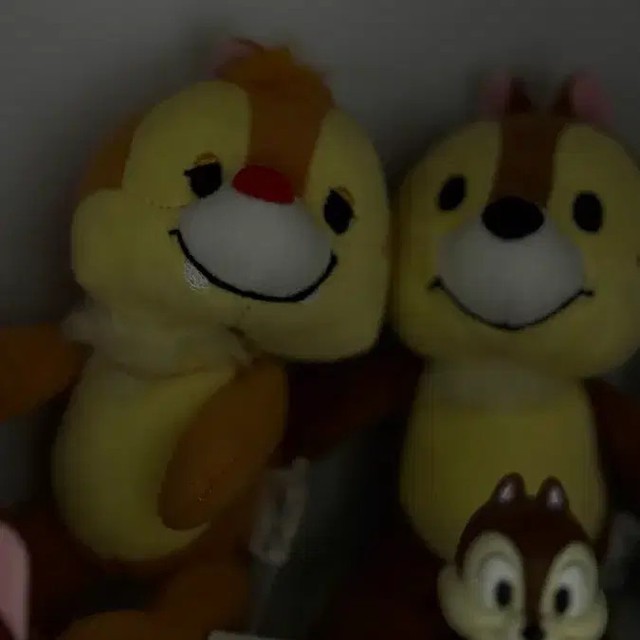 Unused Chip & Dale Nui Moze Plush Set with Tags