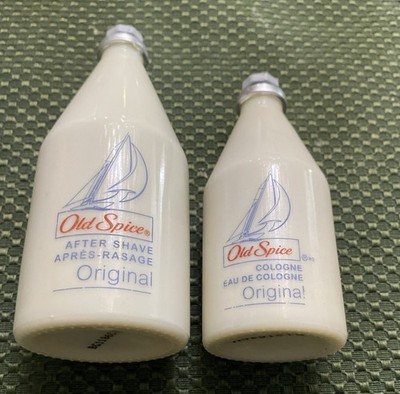 Vintage Old Spice Cologne & Aftershave Gift Set 4.25 A/S & 2.5oz No Box