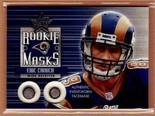 Eric Crouch 2002 Rookie Stars Facemask card 48/250 Rams. rookie card picture
