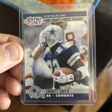 1990 Pro Set - Draft Emmitt Smith #685 (RC)