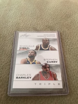 2025 Shaquille O'Neal / Stephen Curry / Charles Barkley Legends Triple