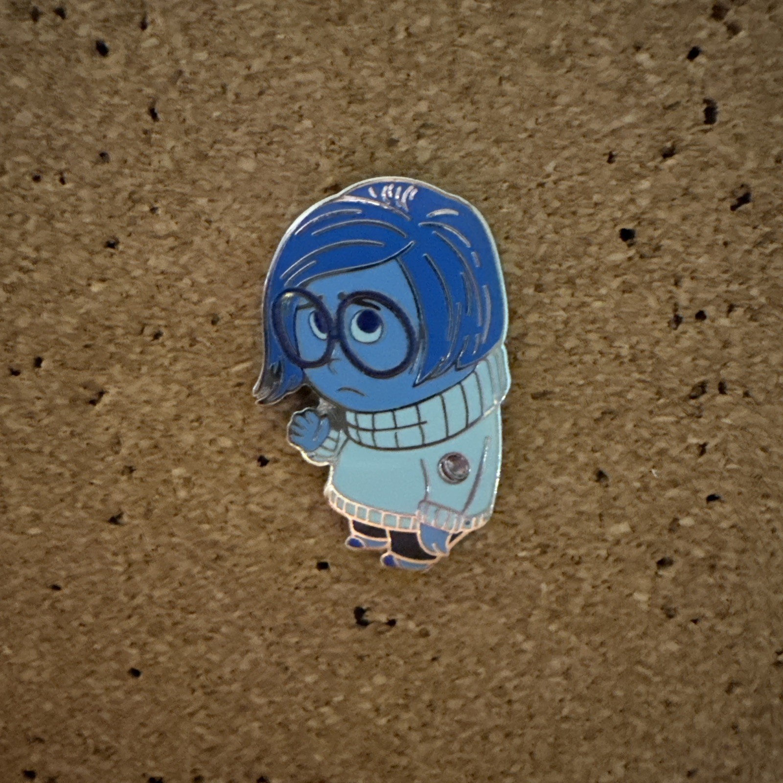 Disney Pin Sadness 2025 Hidden Disney Blue Character Series Inside Out 