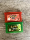 Pokémon Leaf Green and Fire Red (Nintendo, 2004) - Nintendo Game Boy Advance