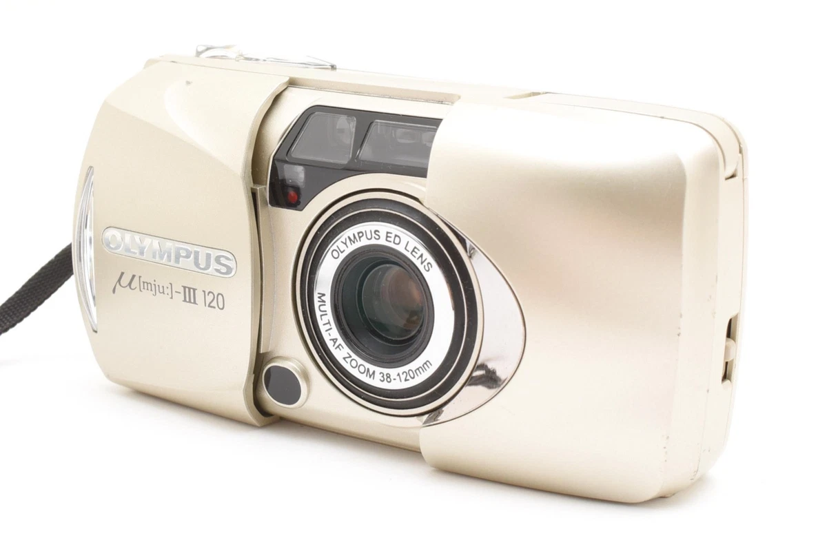 Preços baixos em Olympus µ[mju:]-III 120 câmeras de Filme | eBay