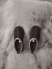 UGG Slippers for Women Black Suede K TAZZ Size US 2.5/33.5 EU/1 UK