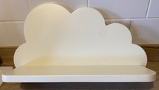 Mama’s And Papas White Cloud Shelves And Coat Hook Set .