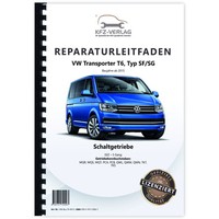 VW Transporter T6 Ab 2015 5 Gang Schaltgetriebe 02Z Kupplung Werkstatthandbuch