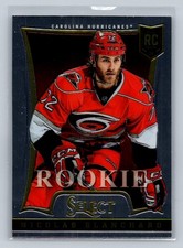 2013 Panini Select #199 Nicolas Blanchard RC Carolina Hurricanes