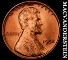 1952 Lincoln Wheat Cent- Choice Gem Brilliant Unc Luster No Reserve #J6817