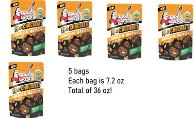 Dave's Killer Bread PB & Chocolate Organic Snack Bites Pack of 5