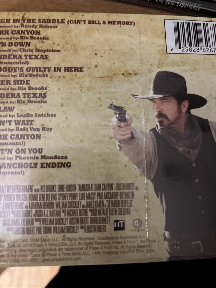 Ambush At Dark Canyon Kix Brooks Official Motion Picture Soundtrack CD NEW! Foto 2 de 2