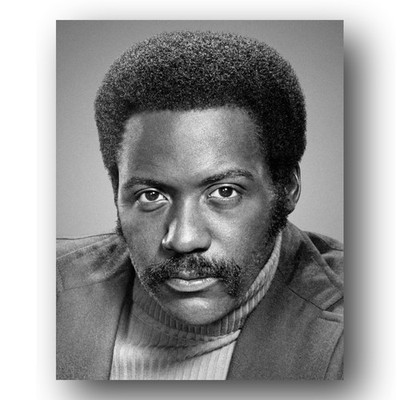 Richard Roundtree Photo 8x10 1973 Actor Black And White Publicity Still