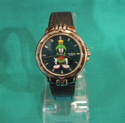  DISNEY MARVIN the MARTIAN WATCH by ARMITRON - TESTED WORKING - NEW BATTERY