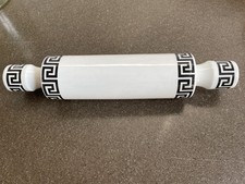 Portmerion Greek Key - Pottery Rolling Pin - Susan William Ellis.
