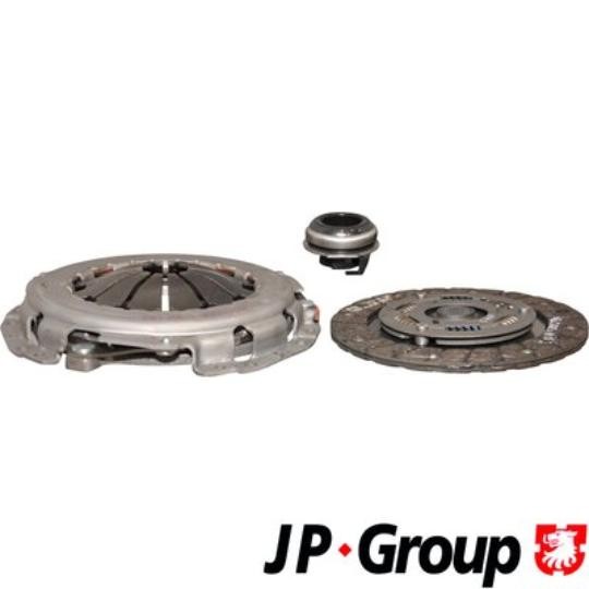 Kit d'embrayage MITSUBISHI JP GROUP 3930400510 idéal pour la rénovation