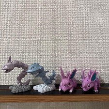 Pokemon Monster Sammlung Initial Set Haganeru/Iwark/Nidoran/Nidorino Gebraucht