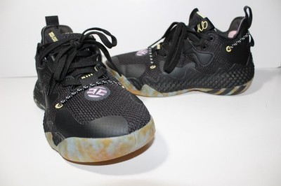 Adidas Harden Vol. 6  Black Marbled Gold  Colorway Basketball GW1712 Size 5