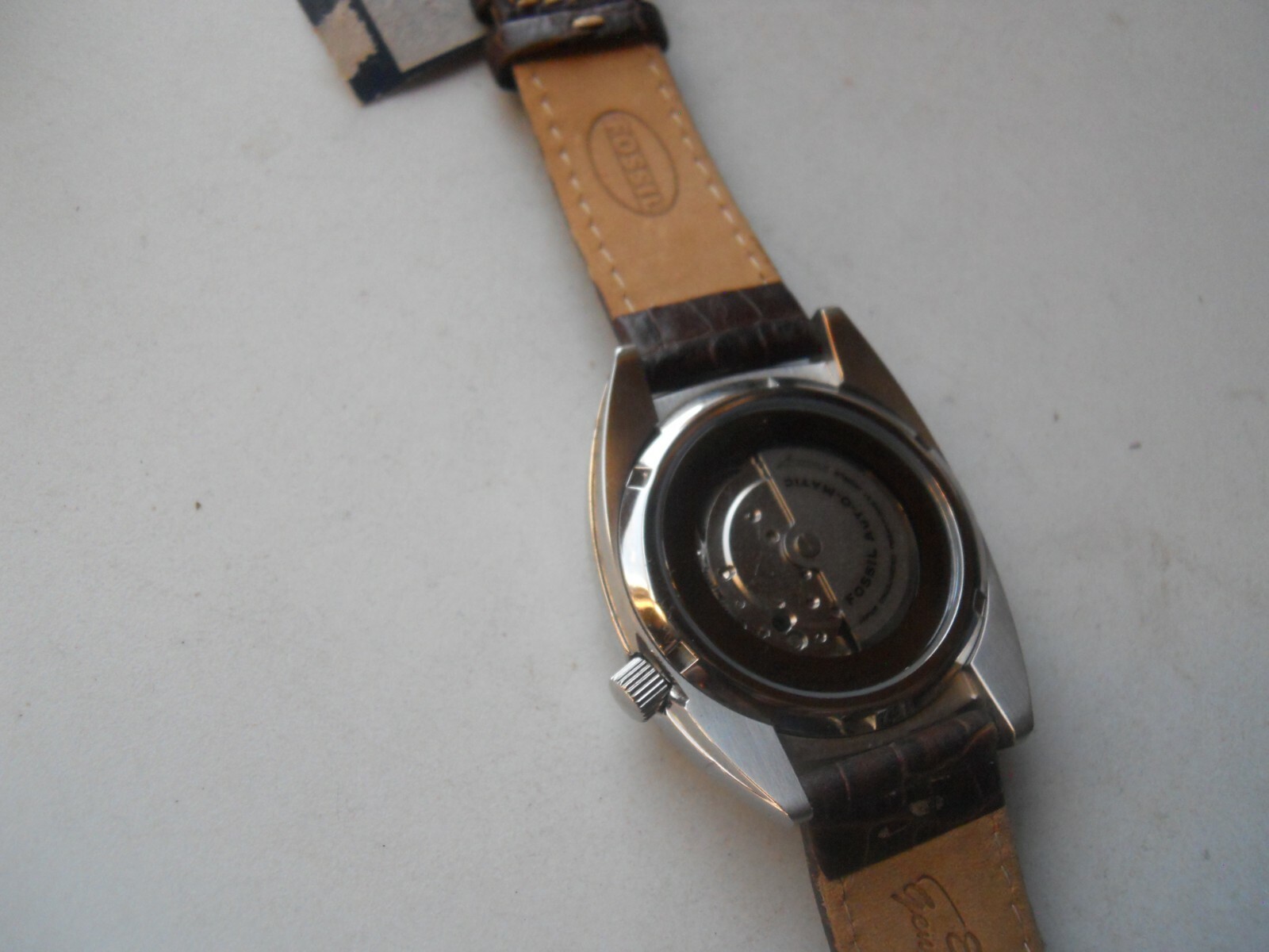 Vintage Fossil Signature Automatic 