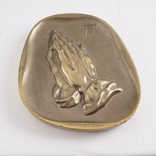 Bronze Relief nach Albrecht Dürer Betende Hände 15 x 12 cm ca.