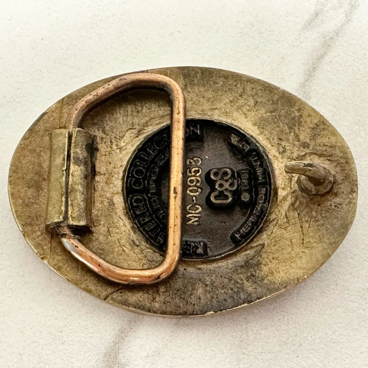Heritage Mint Vintage 1981 State of Georgia Solid Bronze Belt