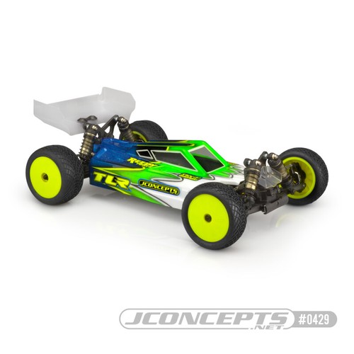 JConcepts 0429L S2 Buggy Body for TLR 22X-4 w/ S-Type wing JCO0429L - Picture 2 of 2