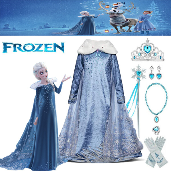Princess Elsa Costume Vestido De Princesa Elsa Elsa Costume