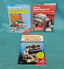 LOT 3 SMALL BLOCK CHEVY SBC HOW TO BUILD HIGH PERFORMANCE PARTS INTERCHANGE BOOK